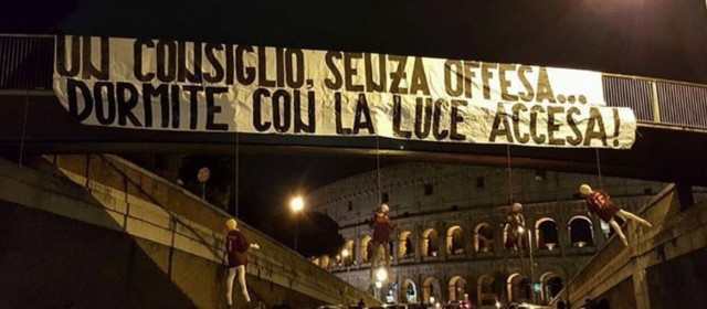 Manichini al Colosseo, tutto chiarito