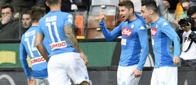 Napoli vs Udinese, vittoria fondamentale