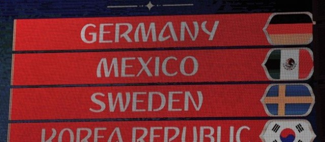 Mondiale, presentazione girone F