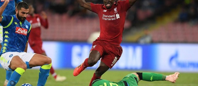 Uno stanco Liverpool viene soprafatto dal Napoli