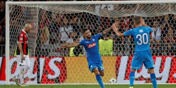 Nizza – Napoli, azzurri in Champions