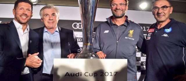 Audi Cup : Napoli bello per un’ora , ma la difesa….