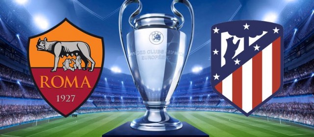Roma – Atletico Madrid: partenza contro arrivo