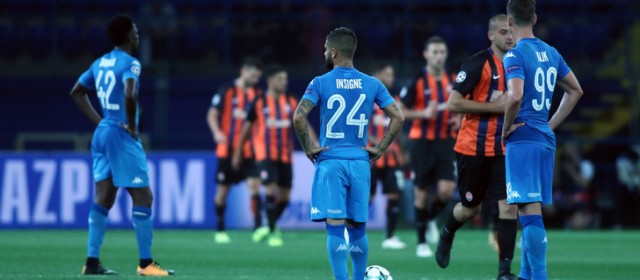 Shakhtar Donetsk – Napoli, si parte con il piede sbagliato