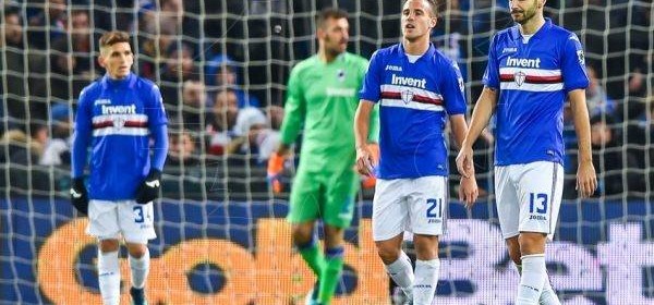 Sampdoria, un altro deludente KO