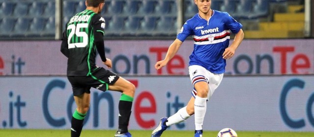 Samp e Sassuolo: un punto per uno